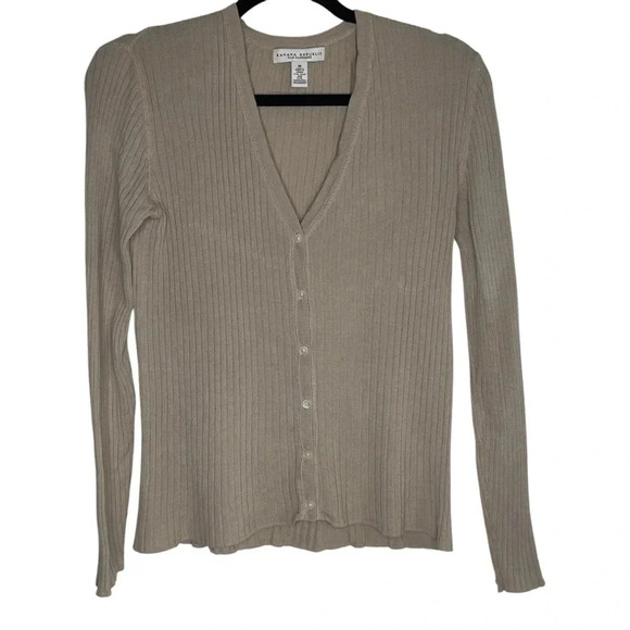 Banana Republic Sweaters - Banana Republic Cashmere Silk Blend Button Down Long Sleeve Cardigan Size Medium